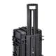 OUTDOOR kuffert i sort med skum polstring 535x360x225 mm Volume: 42,8 L Model: 6700/B/SI